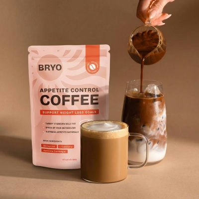Illustrative Darstellung von BRYO Appetite Control Coffee für Deutschland